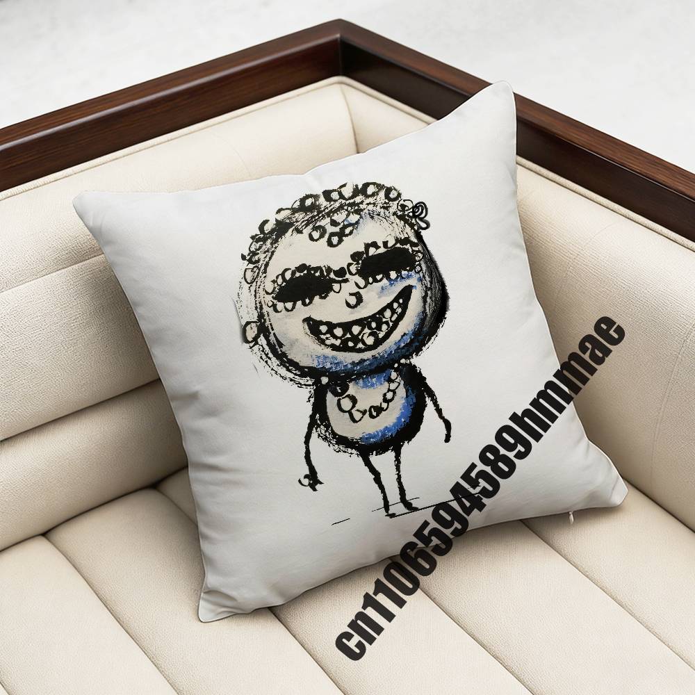 For A-A$Ap Rocky Dont Be Dumb A-Asap Throw Pillow Case Sham 45X45Cm 40X40Cm Square Car Pillowcase Pad Cushion Cover