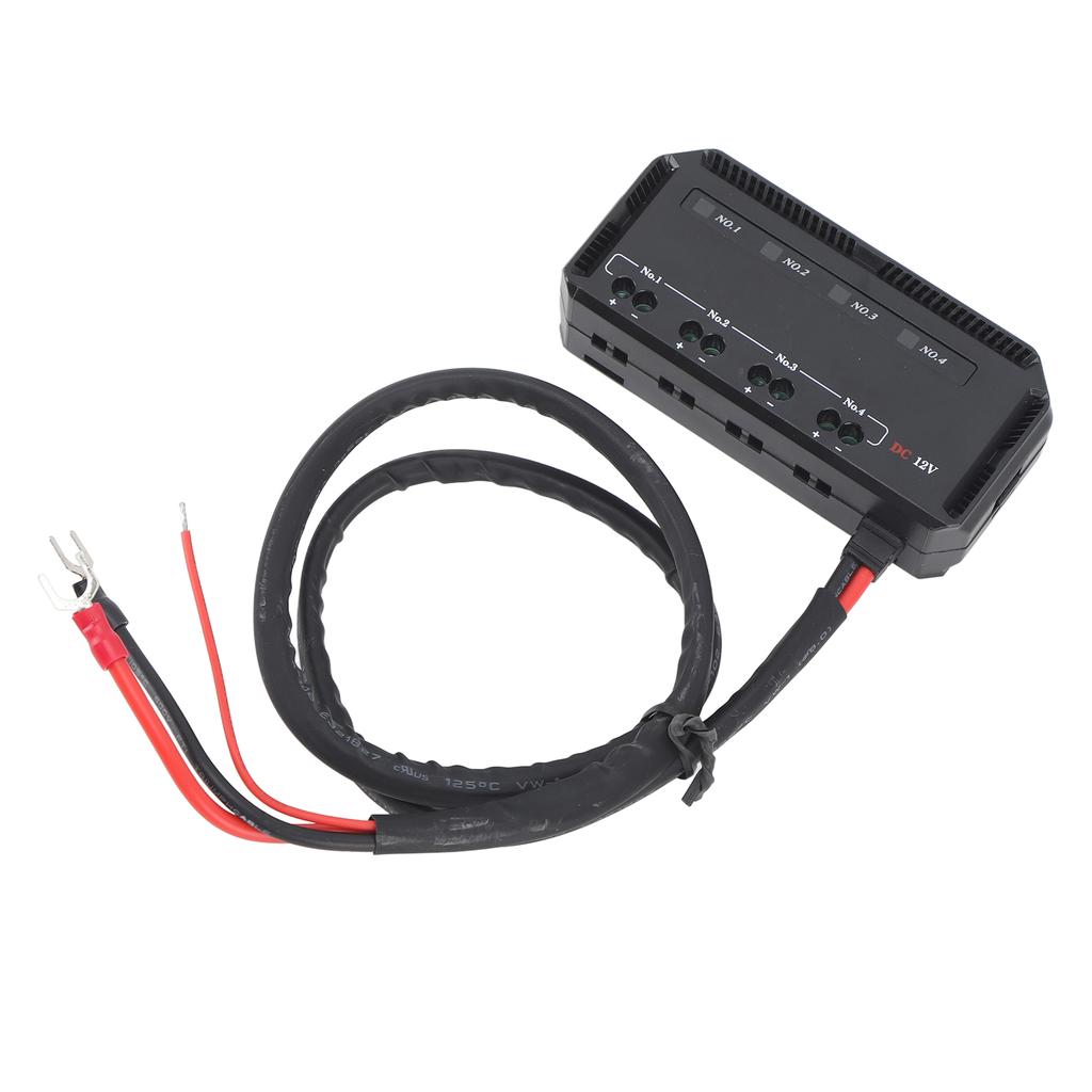 12V Мотоциклетный блок предохранителей Универсальный комплект блока предохранителей и реле 20А со светодиодной индикаторной лампой для автомобиля