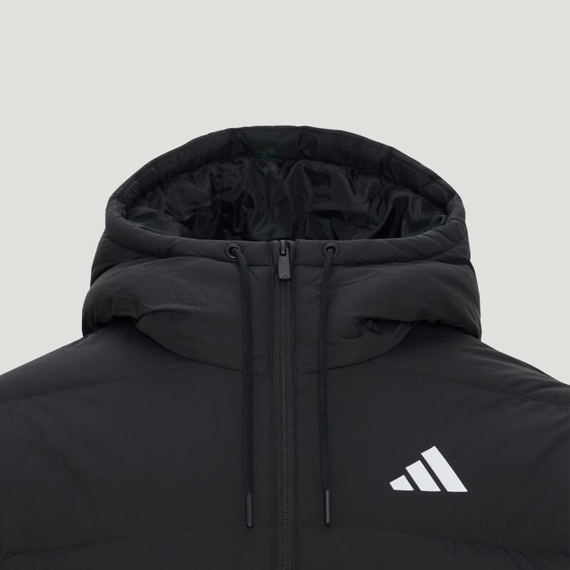 adidas Мужская водоотталкивающая куртка с капюшоном и утиным пухом