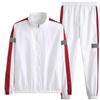 Men's Spring & Autumn Reflective Two-Piece Sports Set - Youth Korean Style