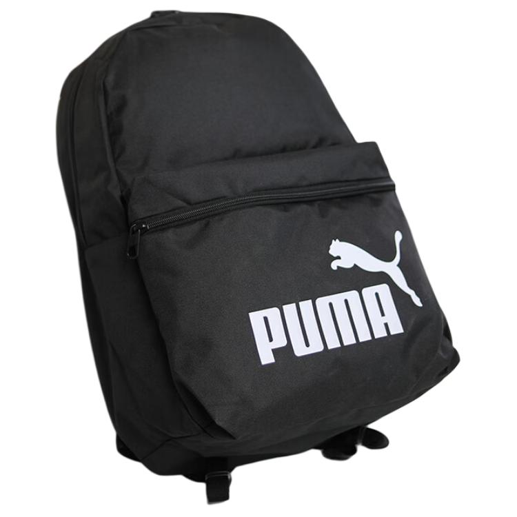 New PUMA Fabric Backpack Medium Size Unisex Black 091164-01