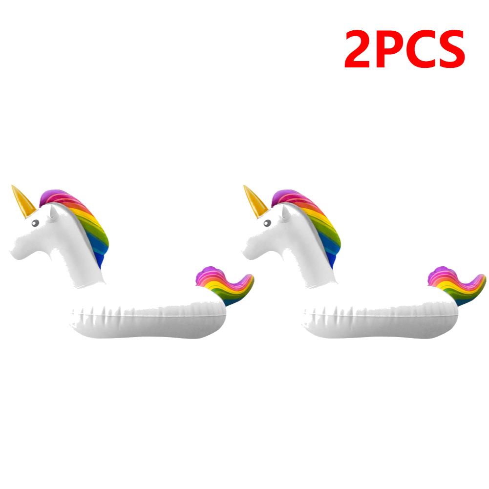 Надувной держатель для стакана, плавающий, надувной, кокосовая пальма, подставки для напитков, фламинго, единорог, плавательный бассейн, держатель для напитков, поплавок