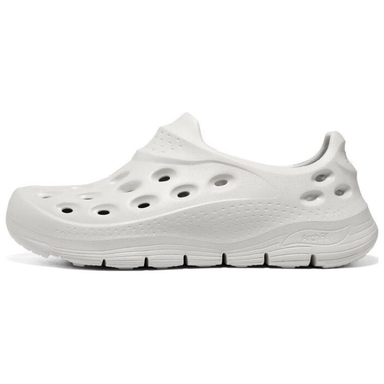 Skechers ARCH FIT GO FOAM 1 Мужские Белые Спортивные Сандалии Противоскользящие Износостойкие 243240-OFWT