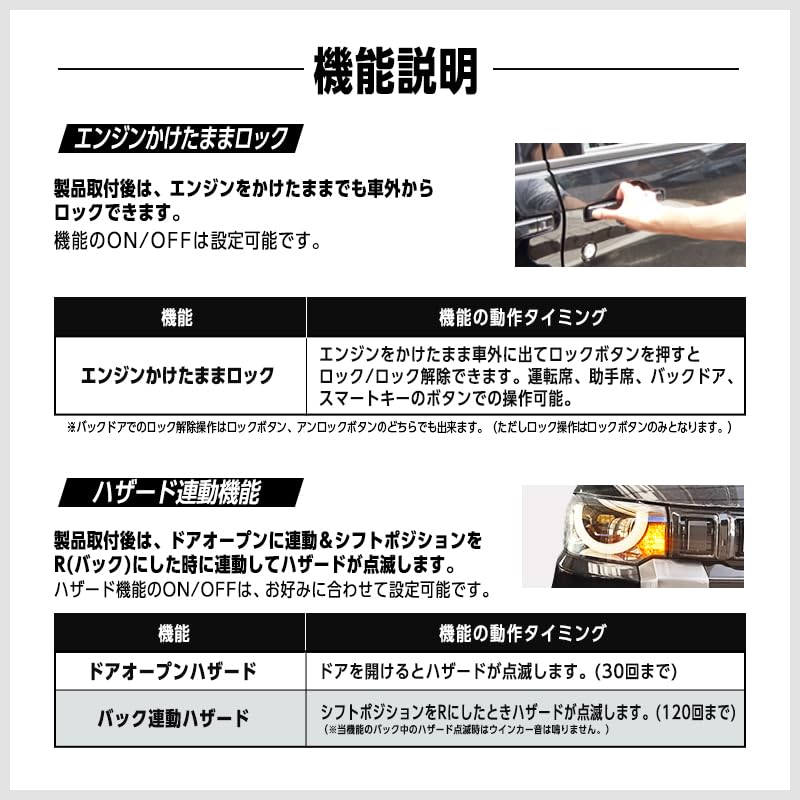 Комплект для техосмотра OBD Shoji для Delica eK Cross и включает автоматическое открывание дверей, автоматическую аварийную сигнализацию и 6 других для Mini, Space, Dayz, Roox.