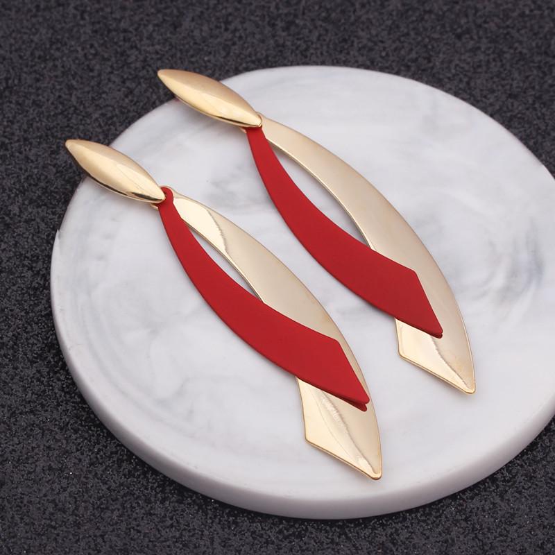 Рождественские серьги-капли для женщин, длинные стильные простые универсальные персонализированные ювелирные изделия в европейском и американском стиле для женщин, подарок