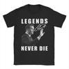 Легенды Не Умирают Чарли Кирк Мужская Футболка Смешные Футболки Короткий Рукав Круглый Вырез Футболки Чистый Хлопок Новинка Одежда