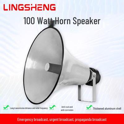 Наружный громкоговоритель-рупор Lingsheng, китайская вилка (адаптер в комплекте)