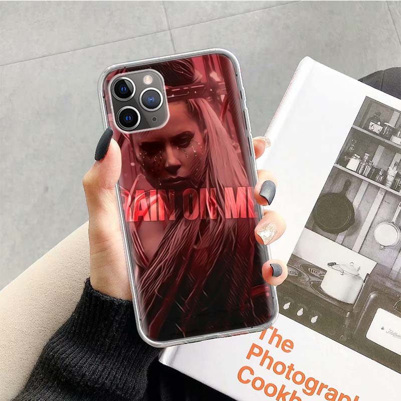 lady gaga singer Phone Case For Apple iPhone 17 Air 16 15 Plus 14 + 13 Mini 12 11 Pro Max 7 8 SE 16Max Soft Shell Cover Coque 17