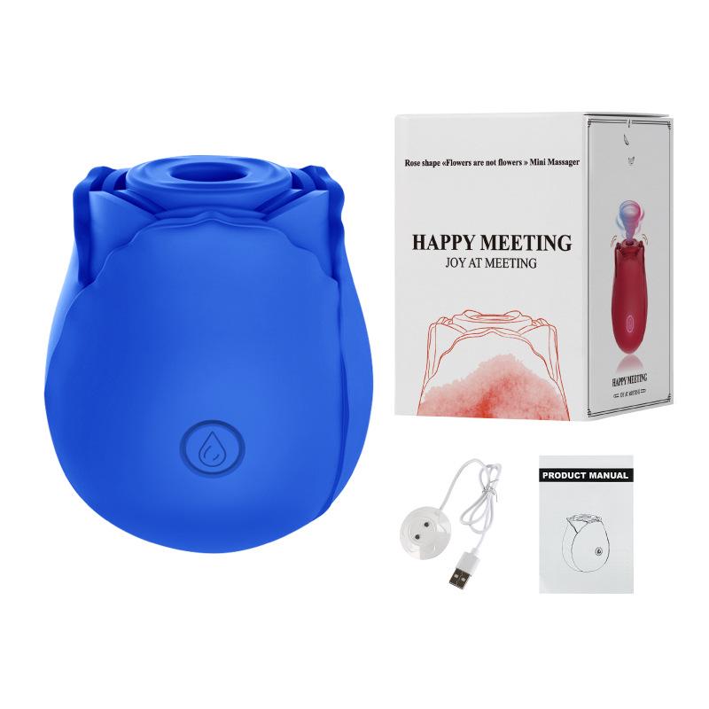 Rose Multi-Frequency Vibration Breast Enhancement and Teasing Device