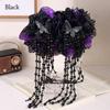 Feather Flower Pearls Hair Claw Cloth Hair Accessories Fashion Bow Hairgrips  for Girl