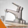ZhiShi Смеситель из нержавеющей стали 304 с двумя ручками для холодной и горячей воды