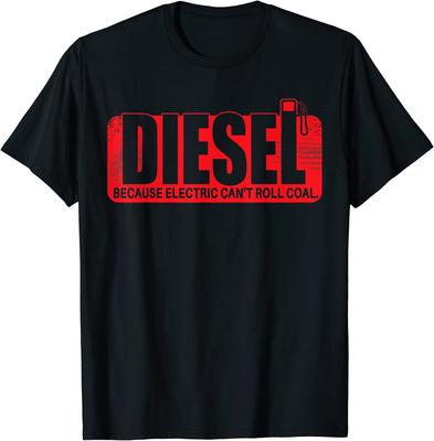 NEW LIMITED Diesel Because Electric Funny Design Gift Idea Premium T-Shirt S-3XL Unisex T-Shirt