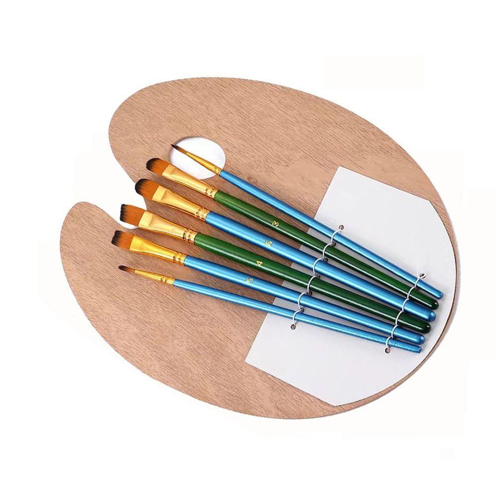 Wood Color Paint Tray Wooden Paint Brushes Artist Trays Wooden Paint Palette  Paint Palette