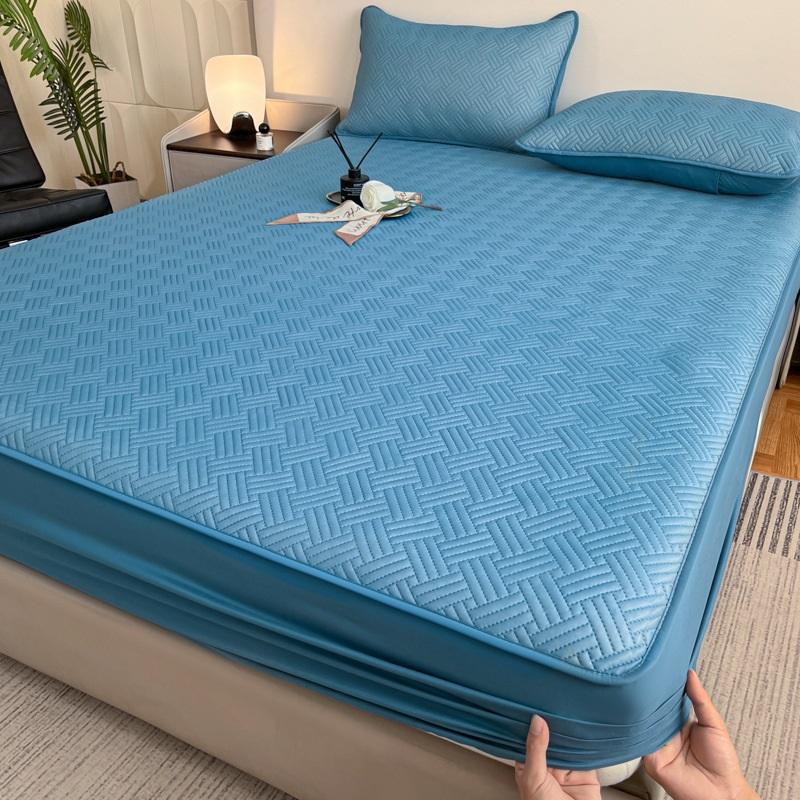 Мягкий защитный чехол для матраса Summer Cooling - 3 шт., полное покрытие, шелковое покрывало для комнат с кондиционером