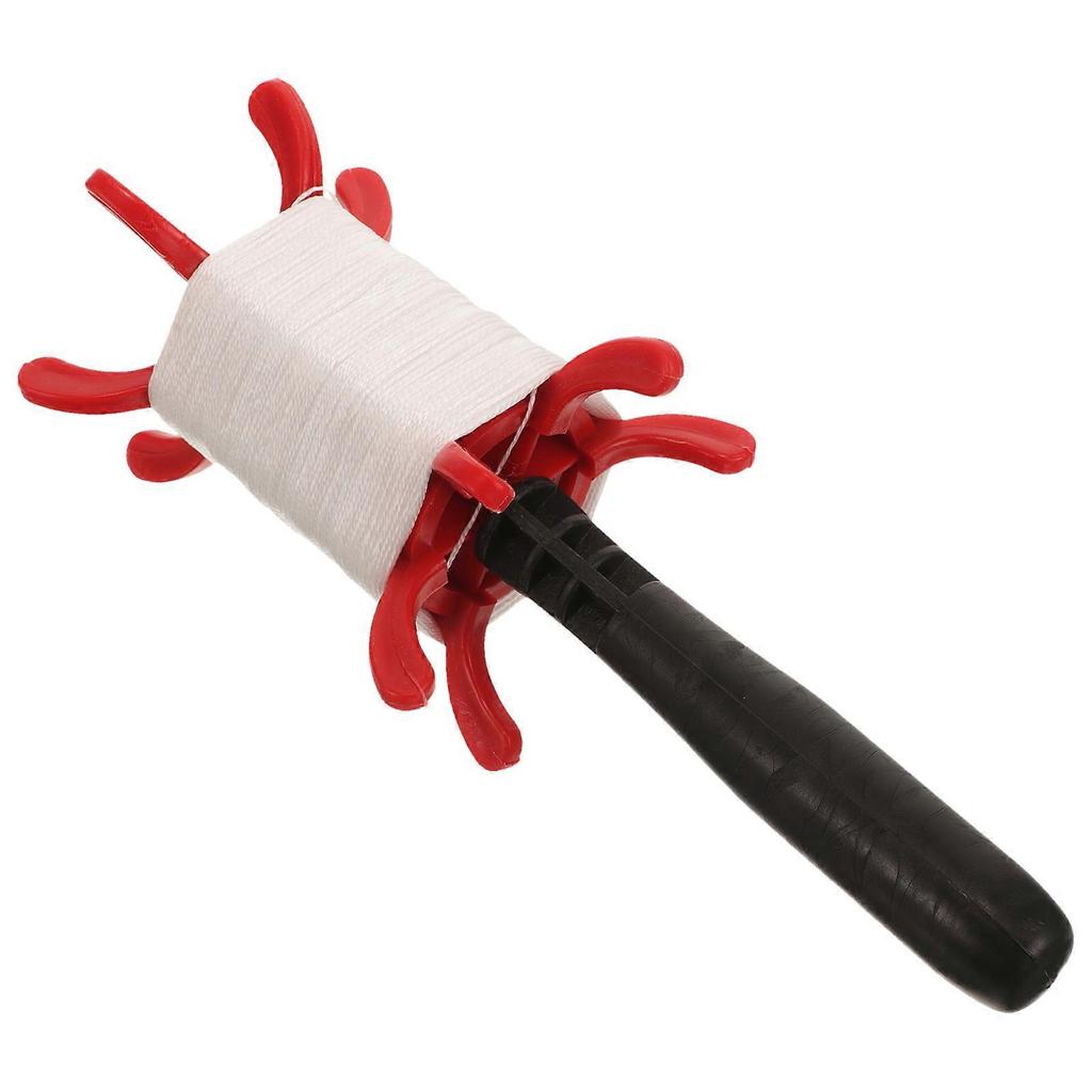 Kite Reel Winder Made of Plastic for Flying Kite Use White Color Lightweight and Portable