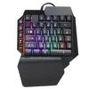 Клавиатура OneHanded для PUBG Computer Механический игровой аксессуар с эффектной подсветкой