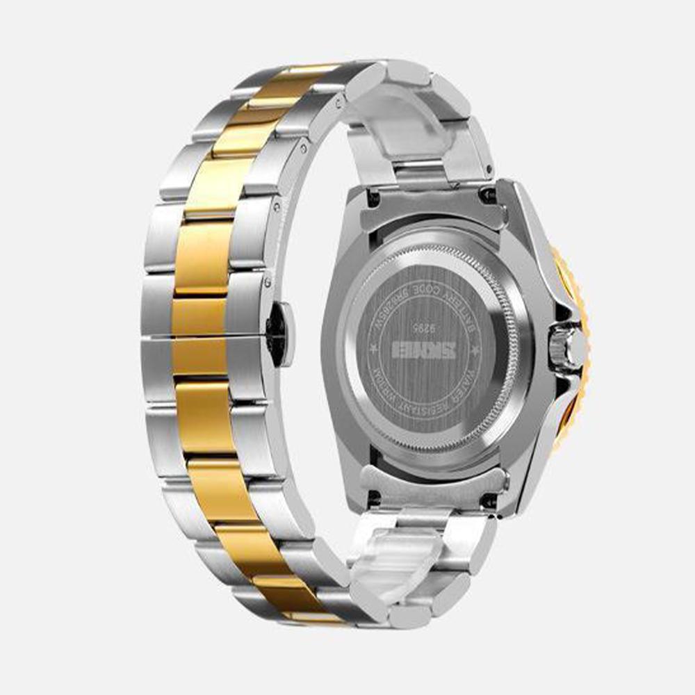 Классические часы мужские водонепроницаемые часы с календарем для мужчин роскошные деловые часы из нержавеющей стали новые