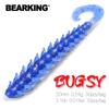 BEARKING Fishing Lure 50mm 0.54g 30pcs / Bag Bugsy Soft Baits Fishing Wobbler Bass Bait Artificial Fishing Soft Lure Tacke