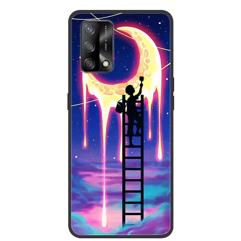 For Oppo A74 4G Case CHP2219 Funda Soft Silicone Cartoon Phone Case For Oppo A74 5G OppoA74 A 74 Cover Fundas Bumper Coque Capas