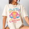 Girls Trip Shirt 2026, Y2K Style Internet Vibes, Custom Matching Vacation, Aesthetic Travel Bachelorette Tshirt, Personalized Outfit