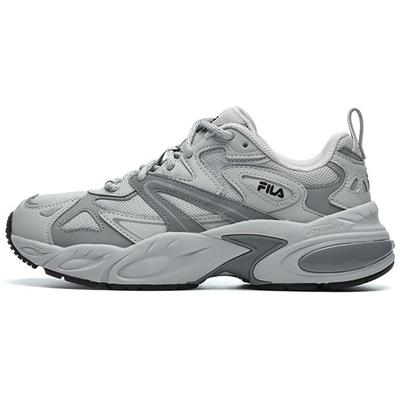 Dolphin Ткань Синтетическая кожа Повседневные Низкие кроссовки для папы Женские кроссовки Серый F12W216109FVF