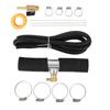 17PCS Fuel Tank Auxiliary Install Kit 11025 Metal 1 12in Fuel Installation Kit for 38in Female