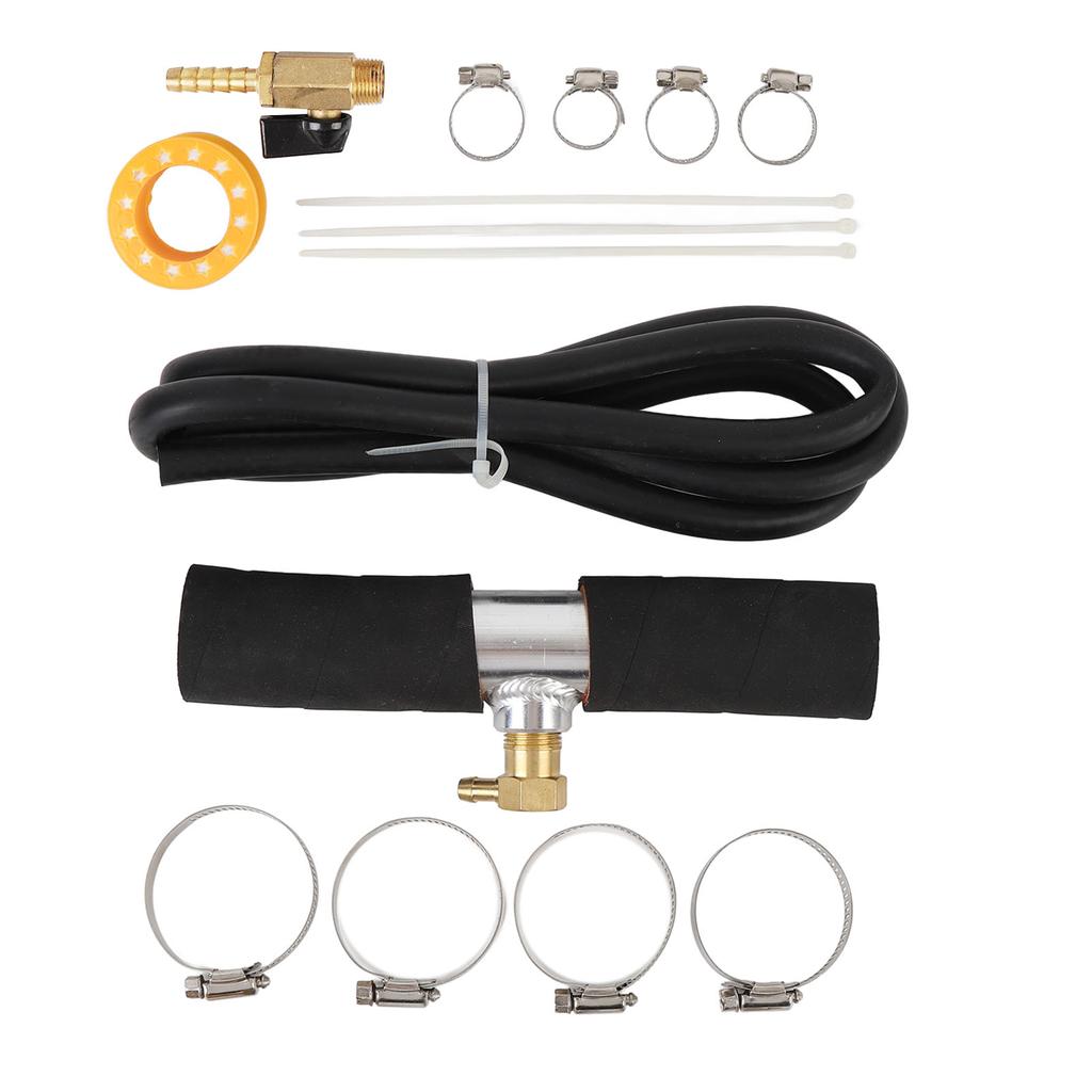 17PCS Fuel Tank Auxiliary Install Kit 11025 Metal 1 12in Fuel Installation Kit for 38in Female