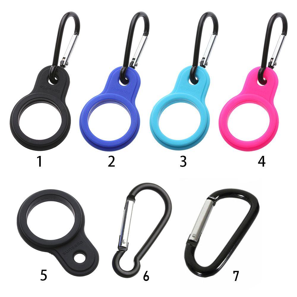 New Arrival Water Bottle Holder Rubber Buckles Hook Sports Kettle Buckle Outdoor Carabiner