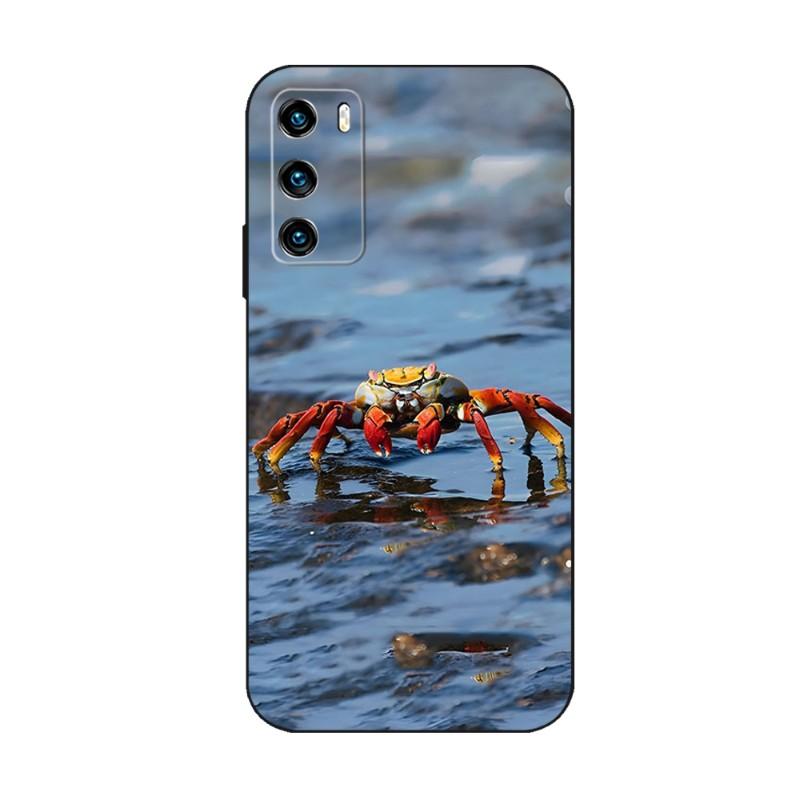 Чехол для телефона Ocean Crab для Huawei Mate 8 9 S 10 30 20 40 20X 5G 40E Plus Pro Nova 7i 7 Pro SE Pro задняя крышка