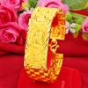 Gold Color Xiangyun Dragon Bracelet Men's Temperament Boss Golden Dragon Brand Versatile Luxury