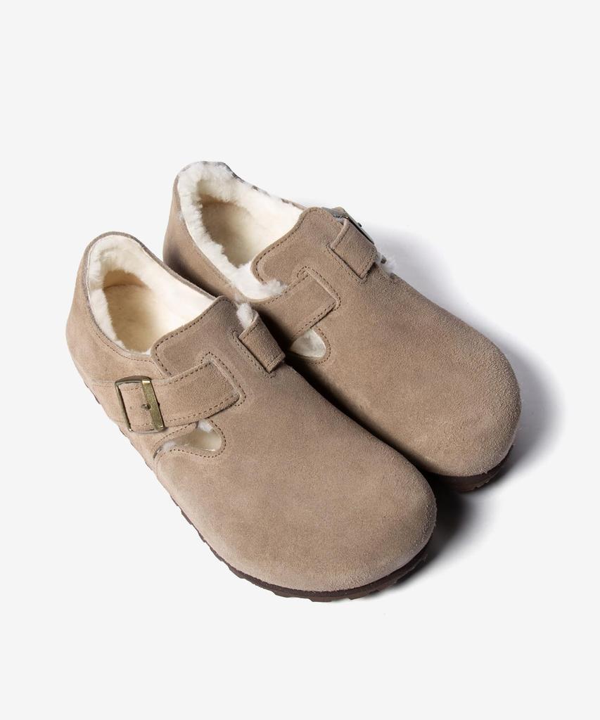 Сандалии Birkenstock Comfort 1028470 London Shearling Taupe