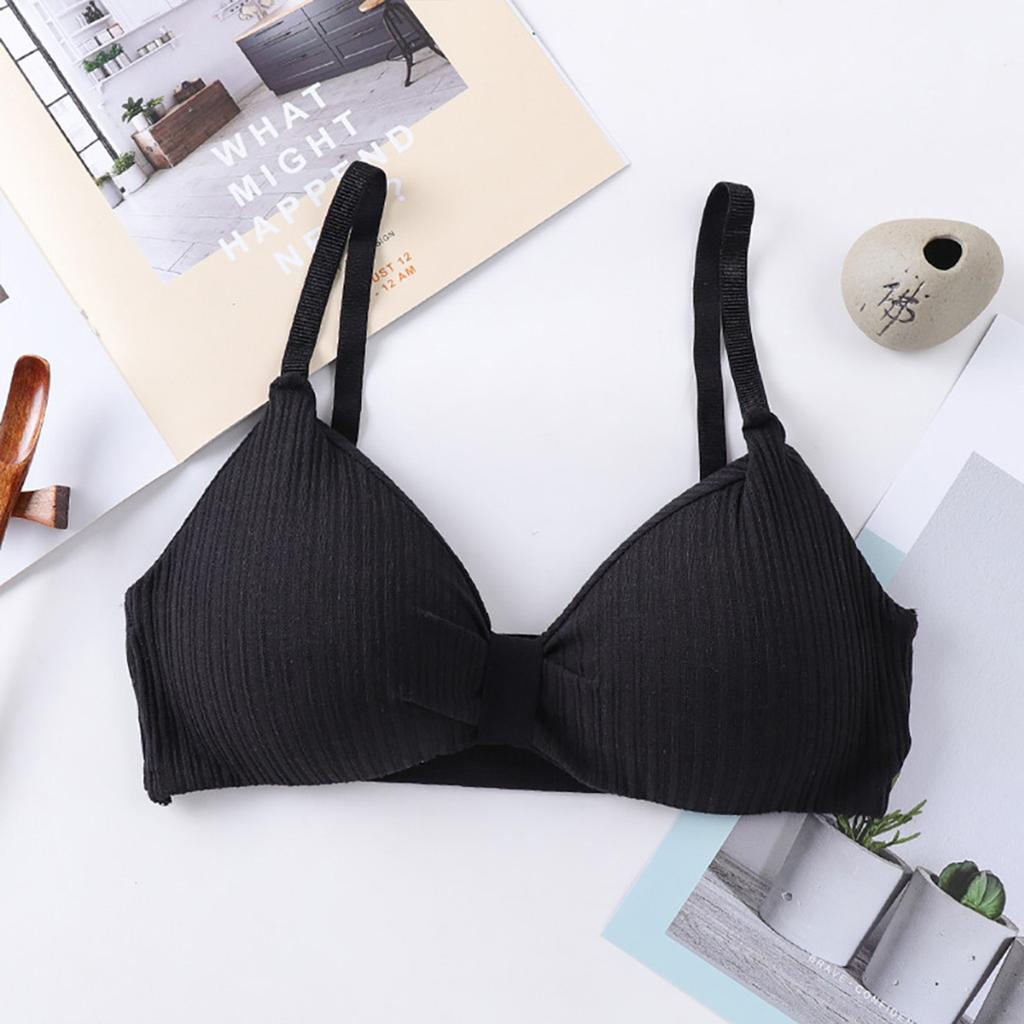 Women Sexy Bra Solid Vest Camisole Breathable Push Up Top Underwear