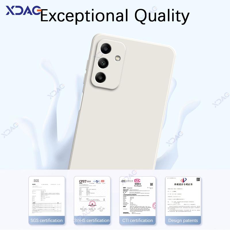 Роскошные чехлы для Samsung Galaxy F14 M14 4G SamsungF14 SamsungM14 Мягкий квадратный жидкий силиконовый защитный корпус для телефона