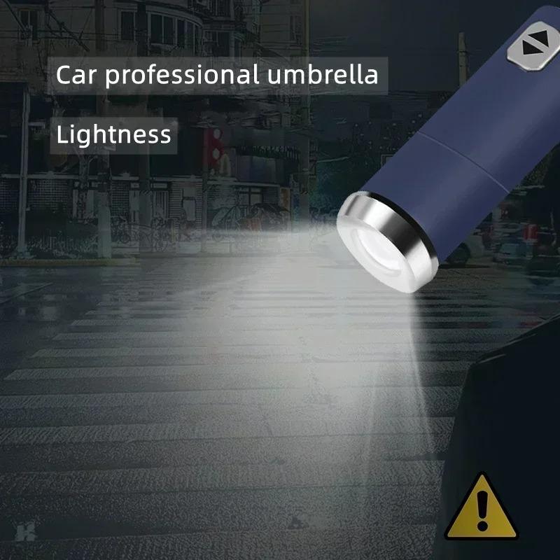 Automatic Umbrella with LED Reflective Strip Rain Wind Umbrella For Mercedes Benz S320 W164 W203 W204 W168 C180 E320 A200 CLA ttt1