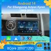 Car Radio Android 14 HD 7inch Touch Screen Multimedia For SSangyong Actyon Kyron Video Player Navigation GPS Carplay Head Unit