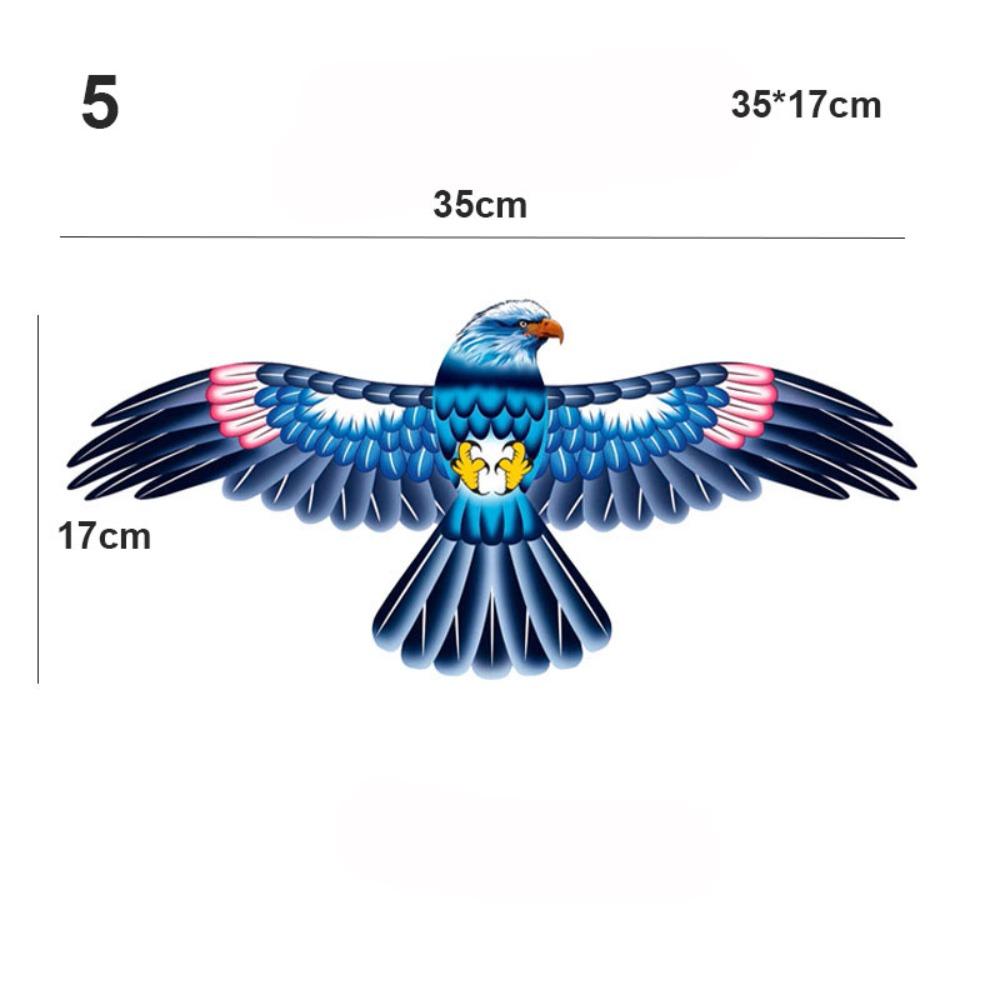New DIY Toy Cartoon 35cm Large Eagle Kites Flying Bird Kites Plastic Eagle Kite