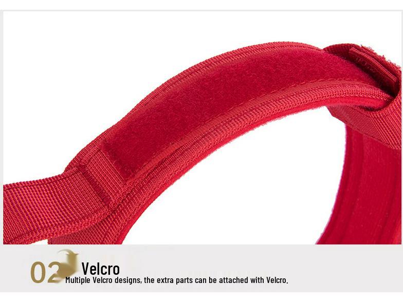 Adjustable Tactical K9 Dog Collar with Quick Release for Medium & Large Breeds