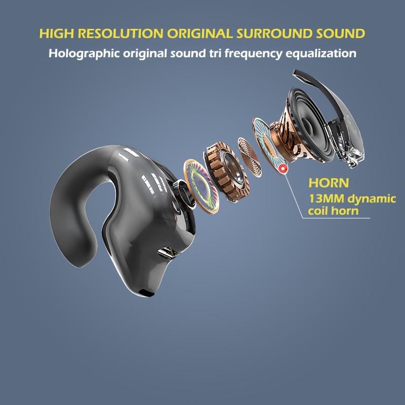 Ультракомпактные беспроводные наушники TWS Bluetooth с функцией шумоподавления при голосовых вызовах, спортивные деловые наушники для смартфонов