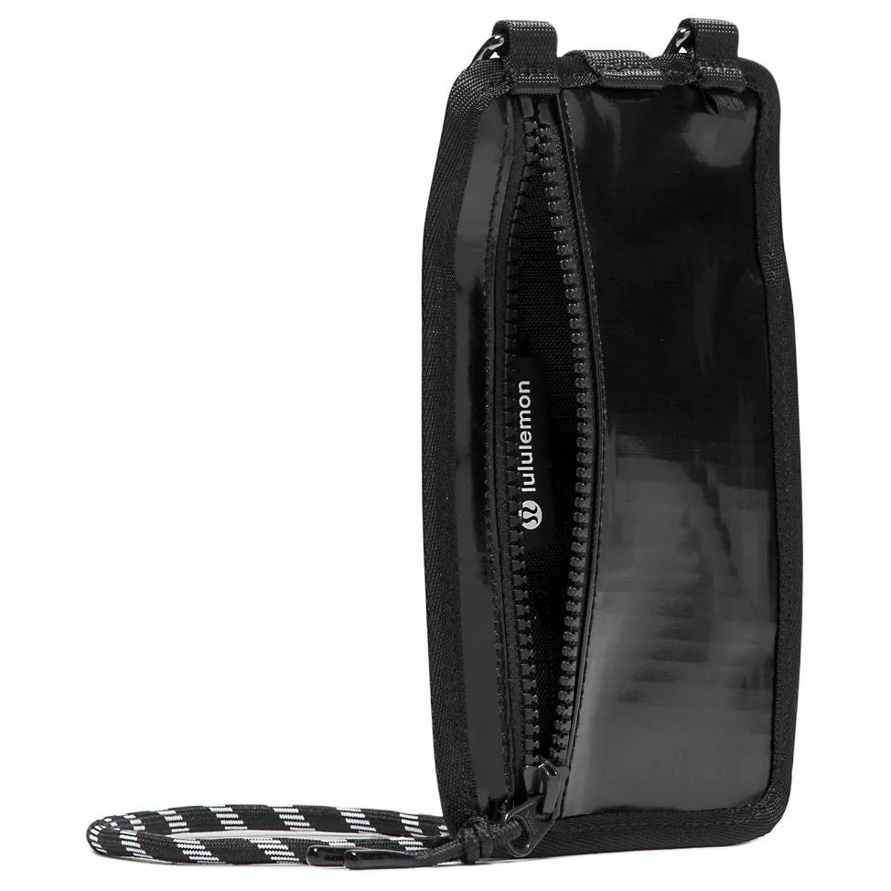 Lululemon Team Canada Adjustable Strap Thermoplastic PU Crossbody Bag Unisex bags Black LU9CT9S-0001
