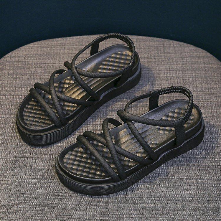 Женские модные повседневные сандалии на платформе