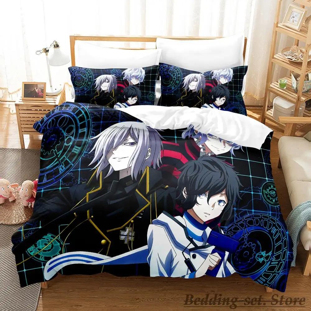 Devil Survivor 2 The Animation Bedding Set Single Twin Full Queen King Size Bed Set Adult Kid Bedroom Duvetcover Sets Anime