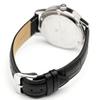 Часы Moon Phase Multi Calendar 5 ATM Water Resistant Business Formal Leather Belt Limited Model Silver White [Salvatore Mara] Men's SM21106-SSWH
