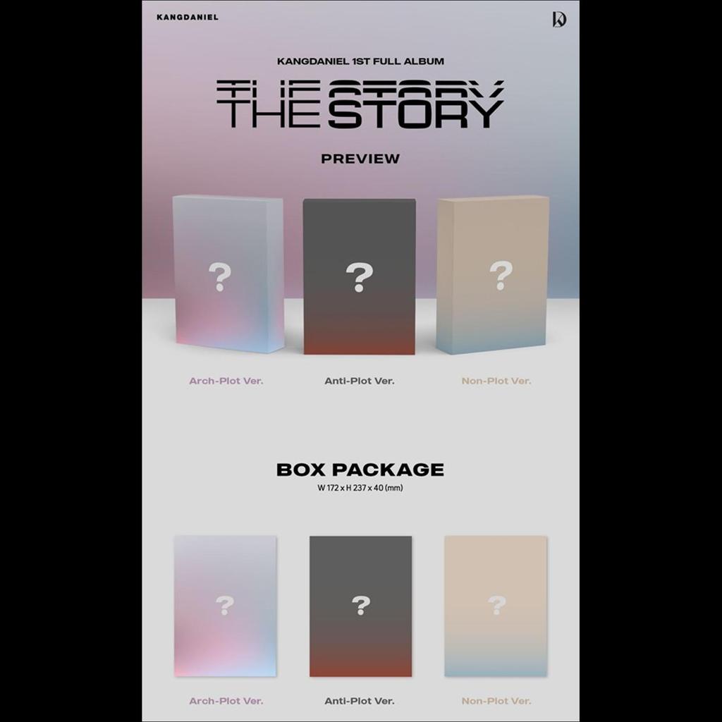 KANG DANIEL [The Story] 1st Full Album / DANIEL K