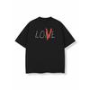 Stylish Letter V Print T-shirt, Casual Trendy Loose Short Sleeve Shirt For Men Women And Couples Women's Y2K