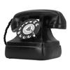 Decorative Telephone Creative Synthetic Resin Rotary Dial Retro Telephone Ornament for Coffee Shop
