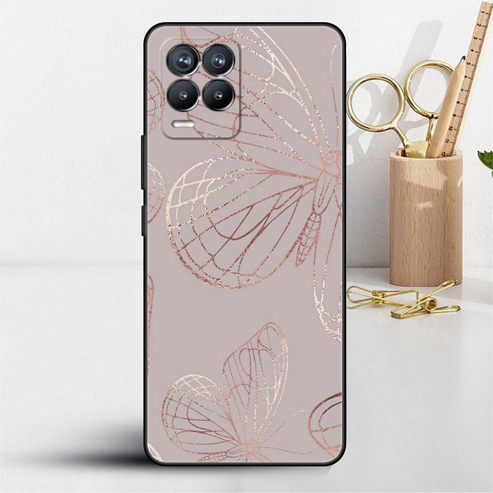 Розовый блестящий милый чехол для Realme 8 C21y GT Neo 2 3 8i C21 7 C11 6 C12 C35 C3 GT 9 Pro C12 силиконовый чехол для телефона из ТПУ