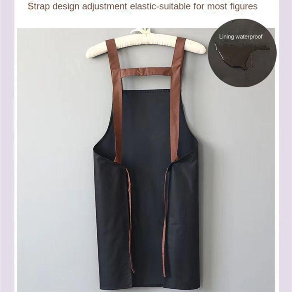 1 шт. ресторан женщина мужчины кулинария кухня фартуки студии униформа маслостойкая рабочая одежда взрослый нагрудник
