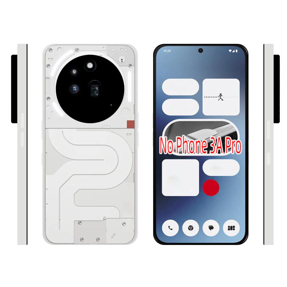 Тонкий легкий мягкий чехол для Nothing Phone 3A Pro Phone3a Защита от падений Прозрачные аксессуары для мобильных телефонов