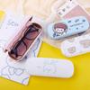 Leather Women Cartoon Eyewear Bag Spectacle Case Glasses Box Reading Glasses Case Eyeglass Hard Box