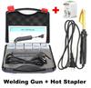 Набор для ремонта бампера автомобиля Горячий степлер Ремонт пластика Пластиковый набор Сварочный аппарат & Гладилка & 200 скоб